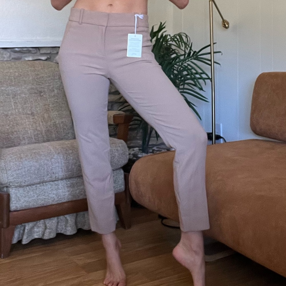 J. CREW cute beige tan trousers work pants